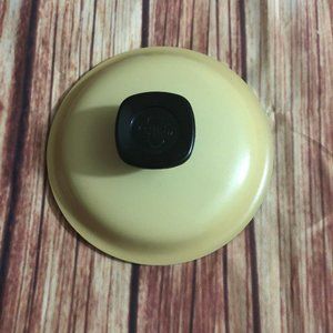 Vintage Club Aluminum Replacement Lid ONLY Harvest Gold Yellow Cookware